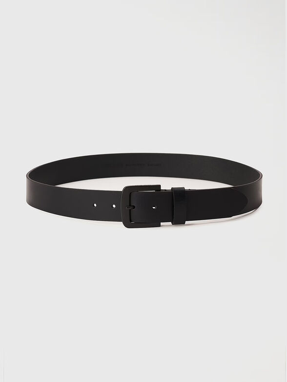 Black leather belt  - 1