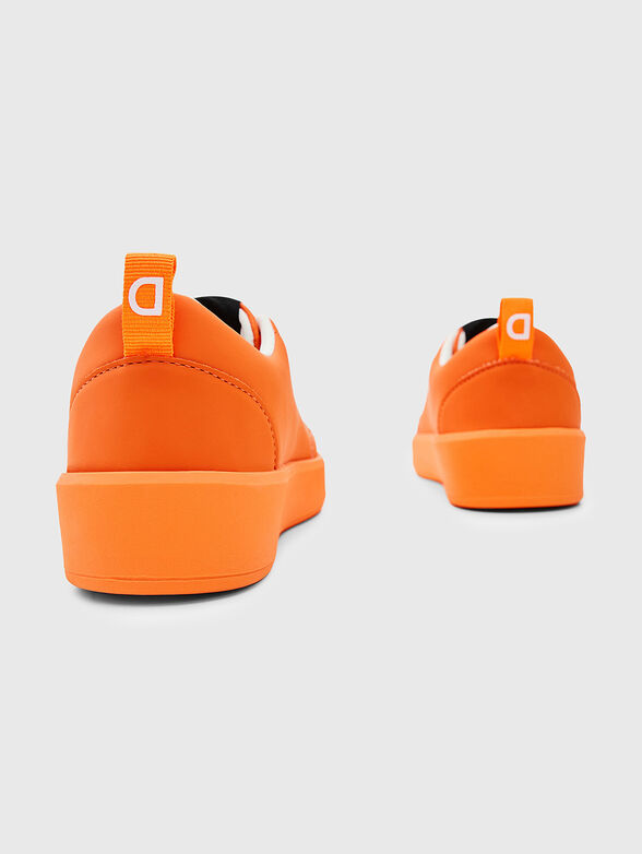 Oragne sports shoes - 4