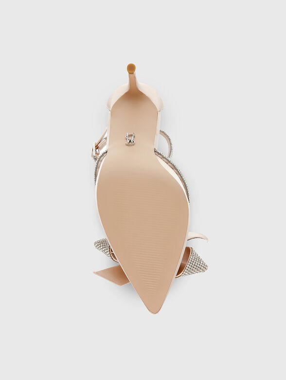 LUMIERE sandals with satin effect - 5