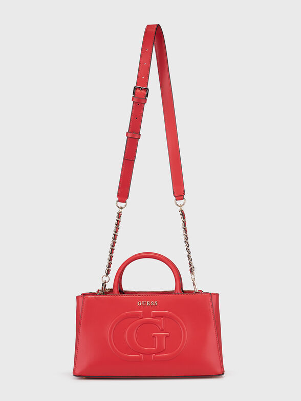 MIETTA bag with gold logo accent  - 2