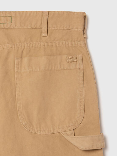 Chino trousers in beige colour - 4