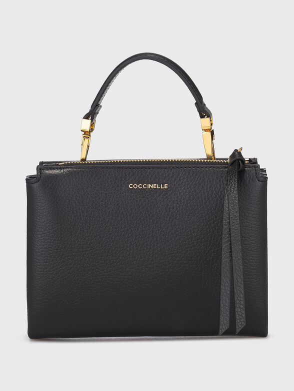 Leather bag in black - 3
