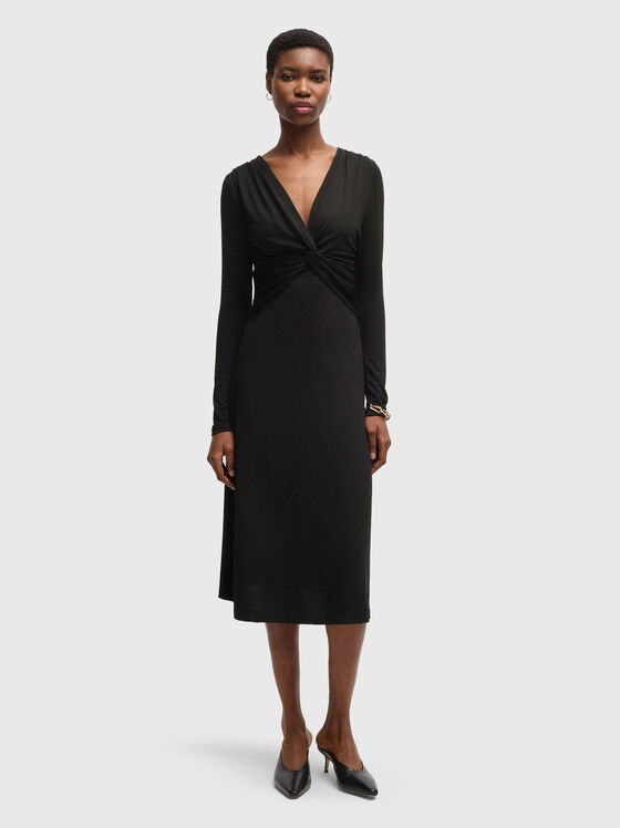 EULO midi dress with long sleeves - 1