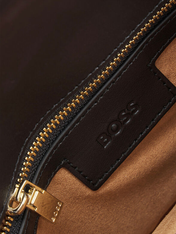 Leather bag with long strap - 6