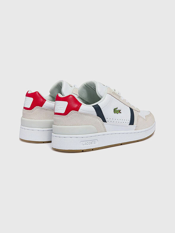 Leather and suede sneakers - 3
