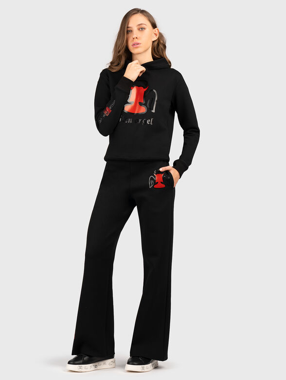 JLP001 sports pants with wide legs - 5