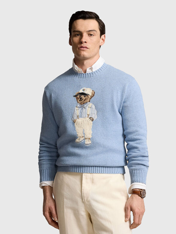 POLO BEAR sweater with embroidery  - 1