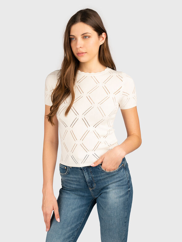 ANNA sweater with short sleeves - 1