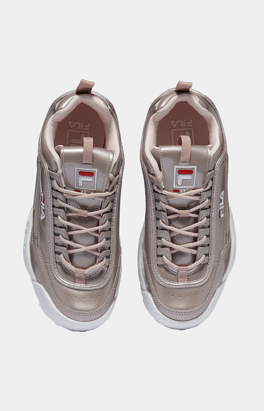 DISRUPTOR M LOW Sneakers in gold color brand FILA