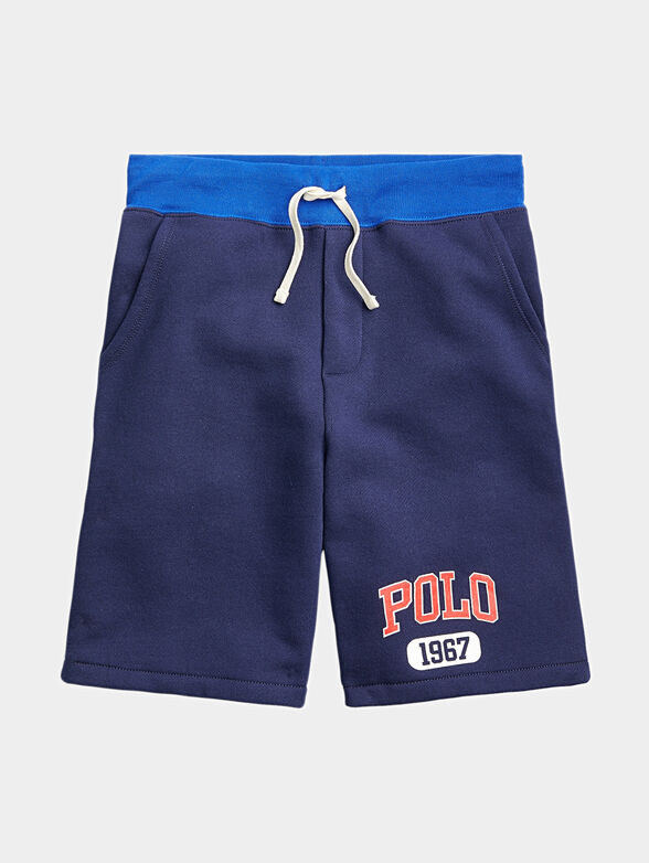 Blue shorts - 1