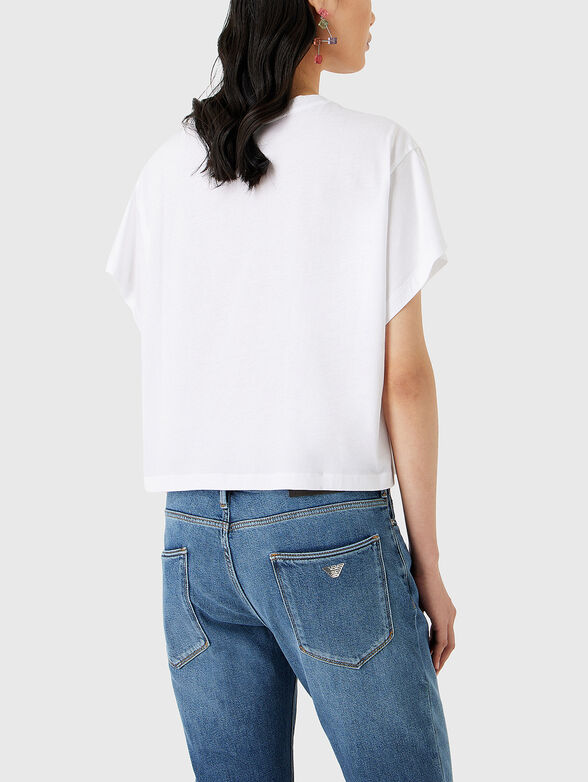 Cotton T-shirt with print  - 3