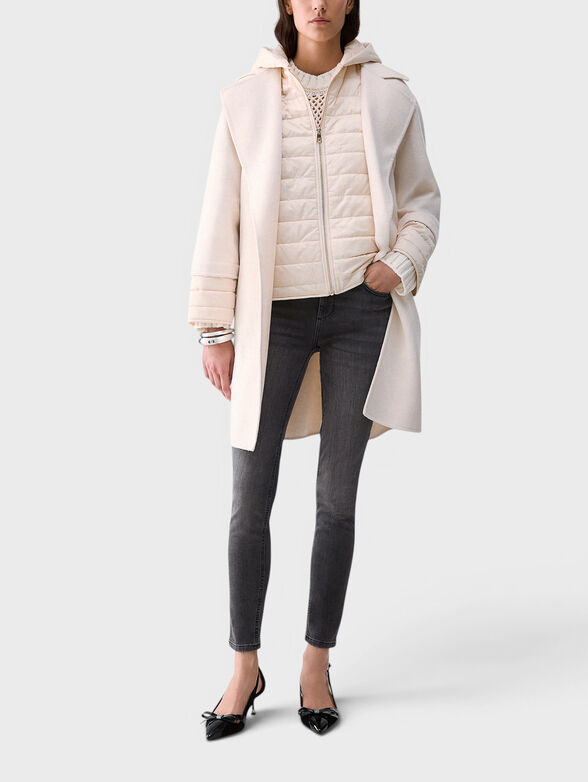 Coat with waist belt - 2