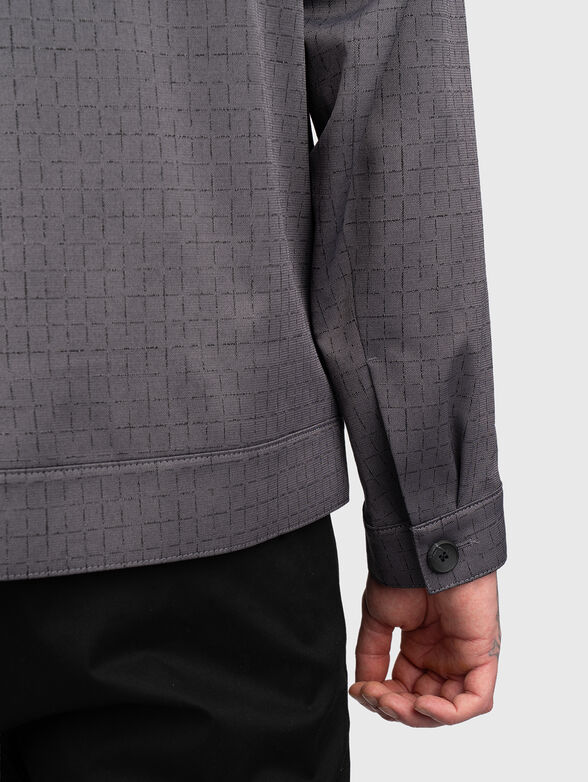 JULIANO243F1 transitional wool blend jacket  - 3