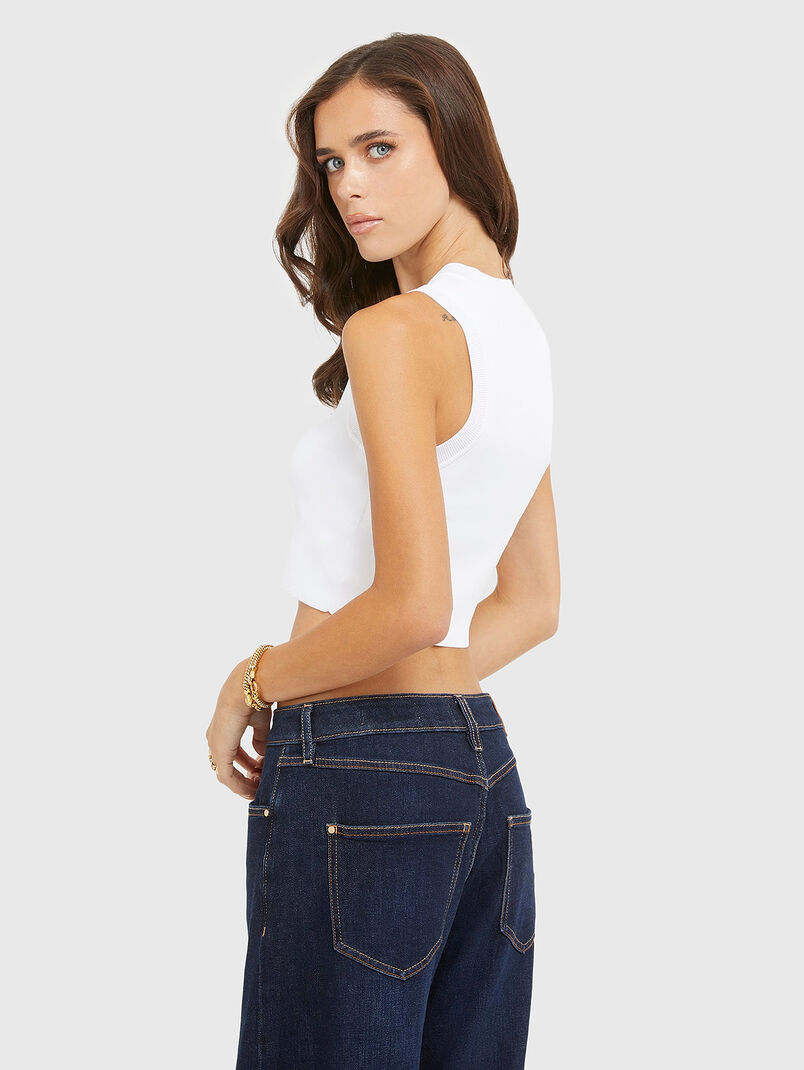 ALEXIA top with rhinestone detail - 3