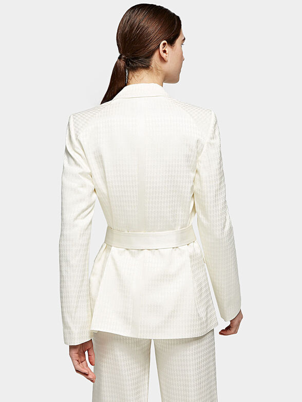 Cameo Blazer W/ Belt - 3