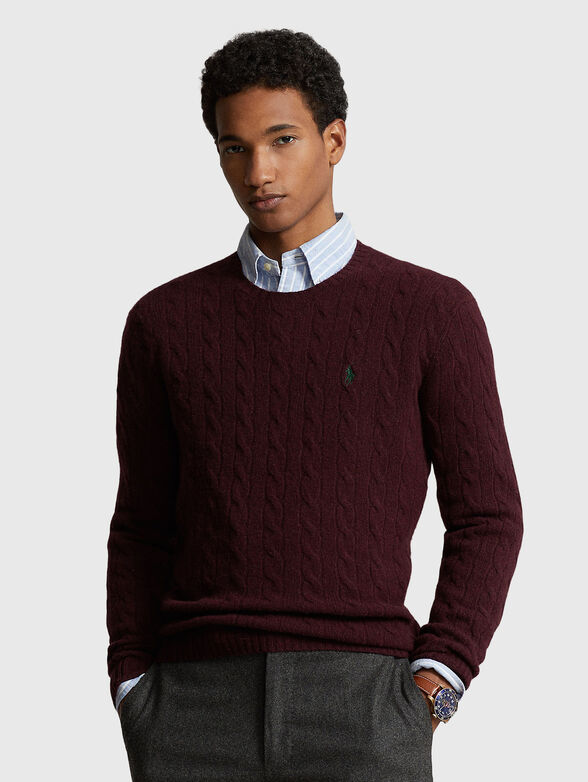 Round neck sweater - 1