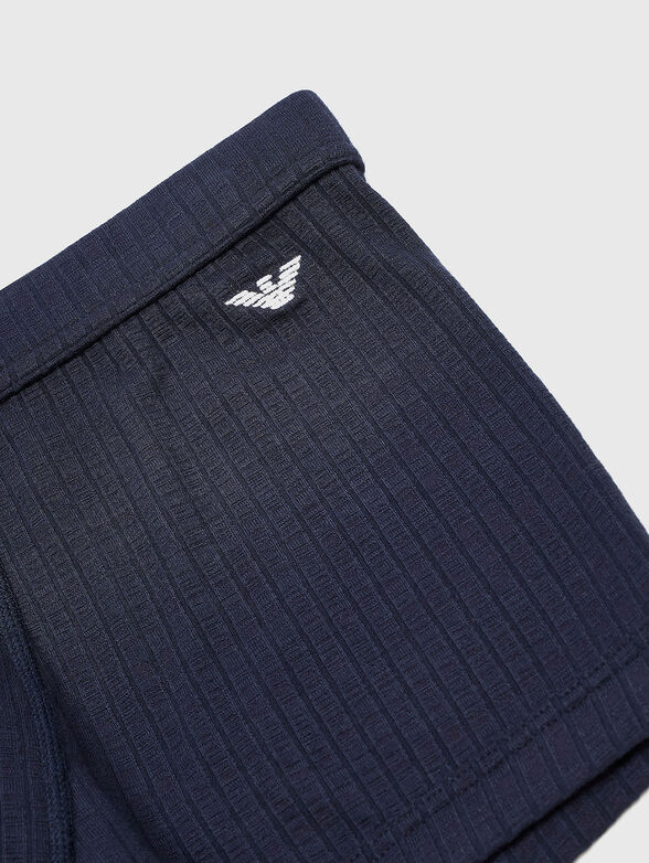 Eagle rib viscose boxer briefs - 4