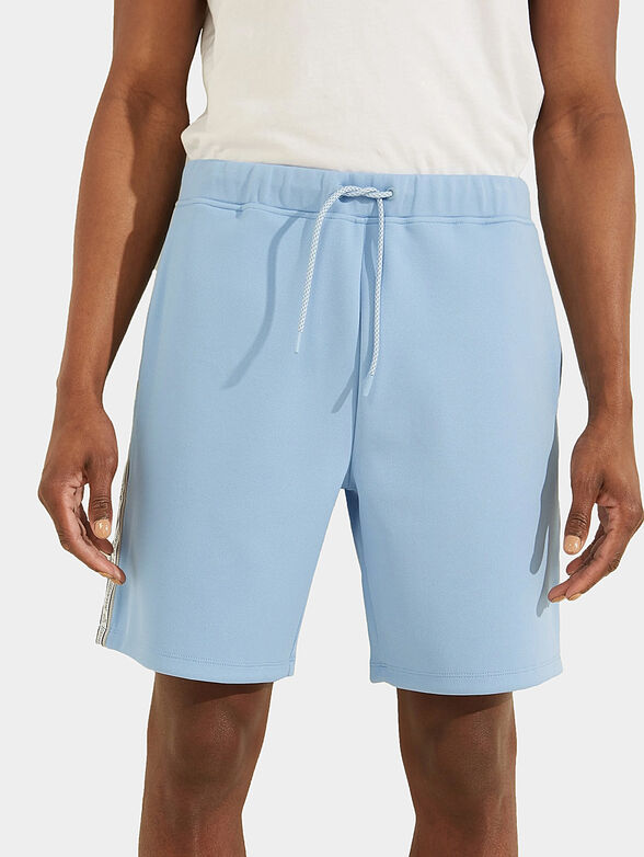 DARREL blue sports shorts - 1