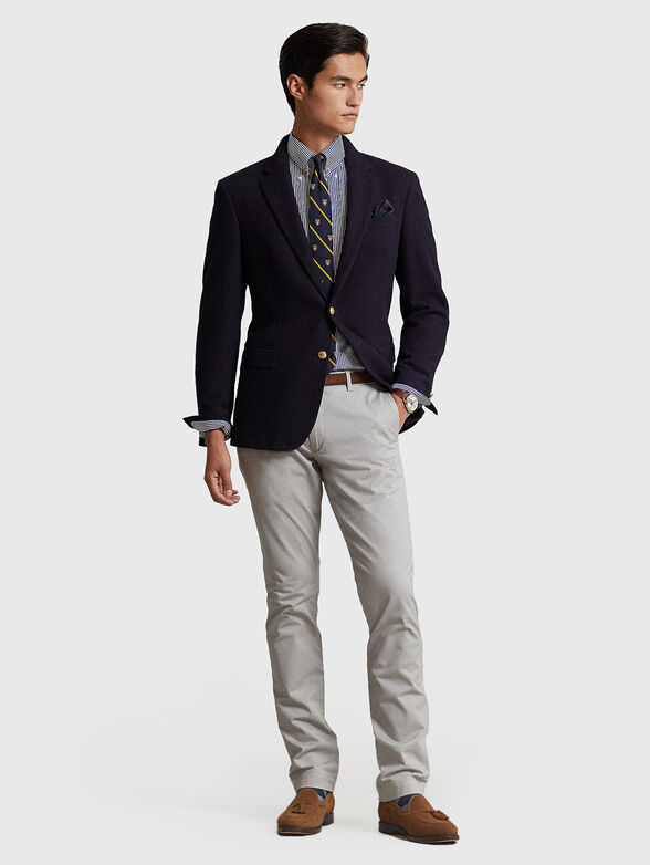 Grey chino pants - 4