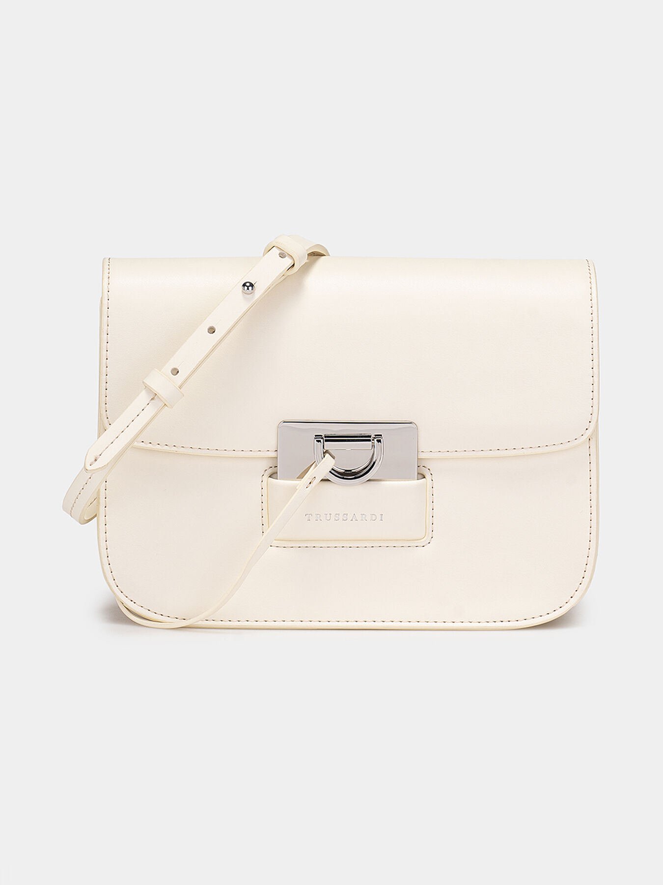Crossbody bag with metal detail brand TRUSSARDI