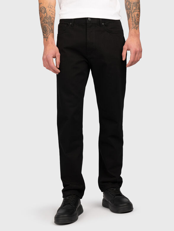 Slim jeans with logo - 0