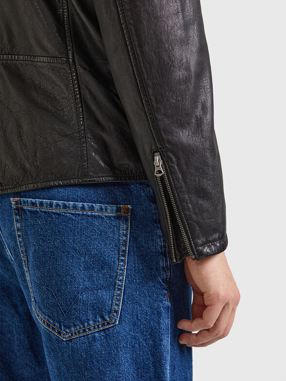 VALEN leather jacket - 4