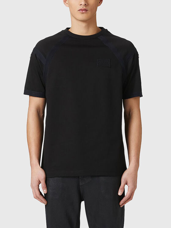 T-shirt with embroidered patch - 1