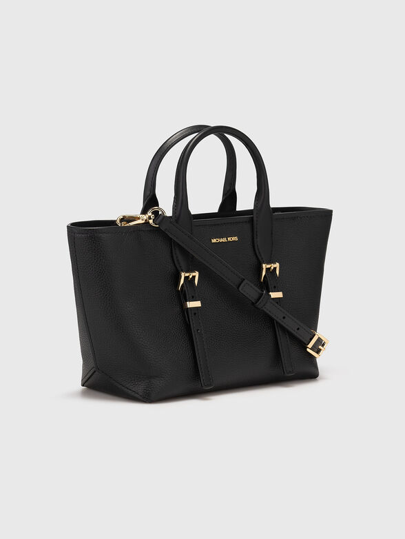 Leather bag with logo - 4