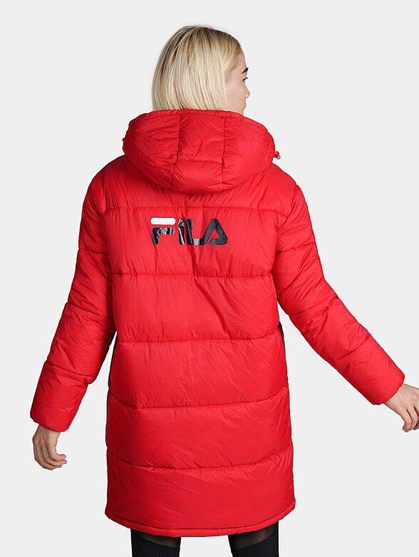 BRONWEN Puffer jacket in beige - 3