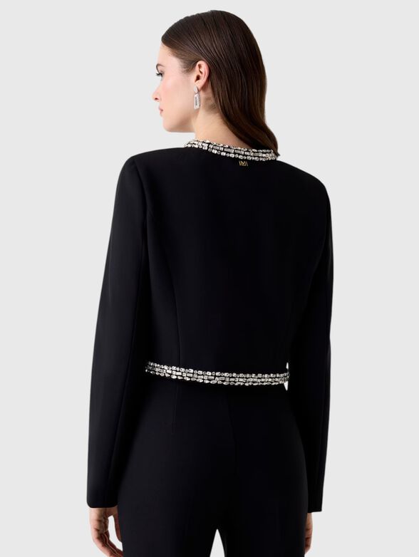 FRIDA short blazer in black - 3