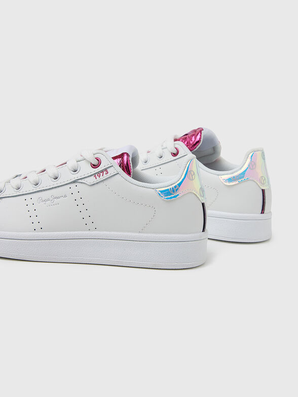 PLAYER PRINT G sports shoes in white color - 4