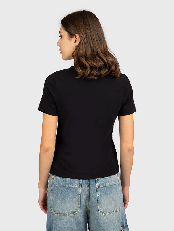 ANNA crew neck T-shirt with rhinestones - 2