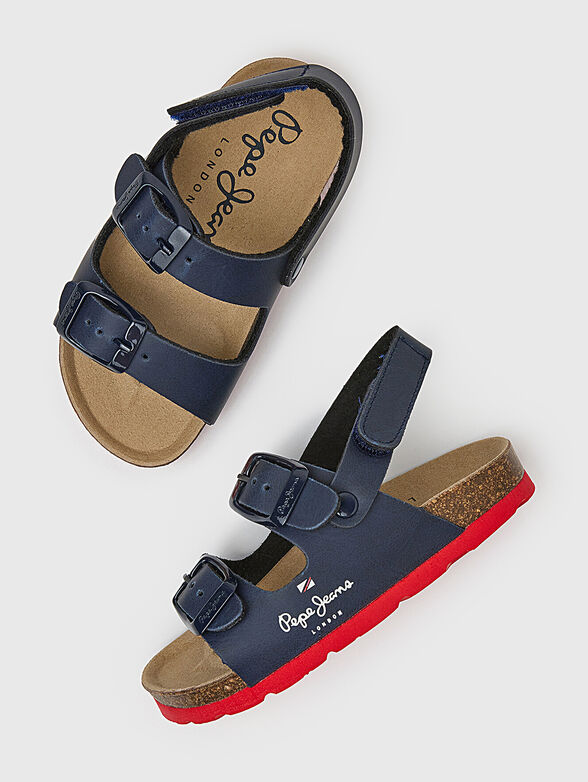 KANSAS sandals with metal details - 6