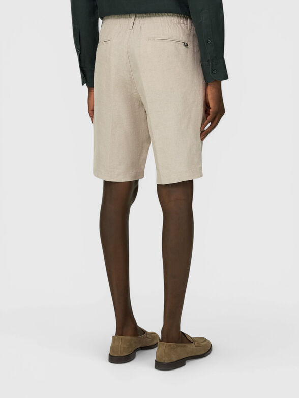 LINEN COULISSE SHORT PANT - 2