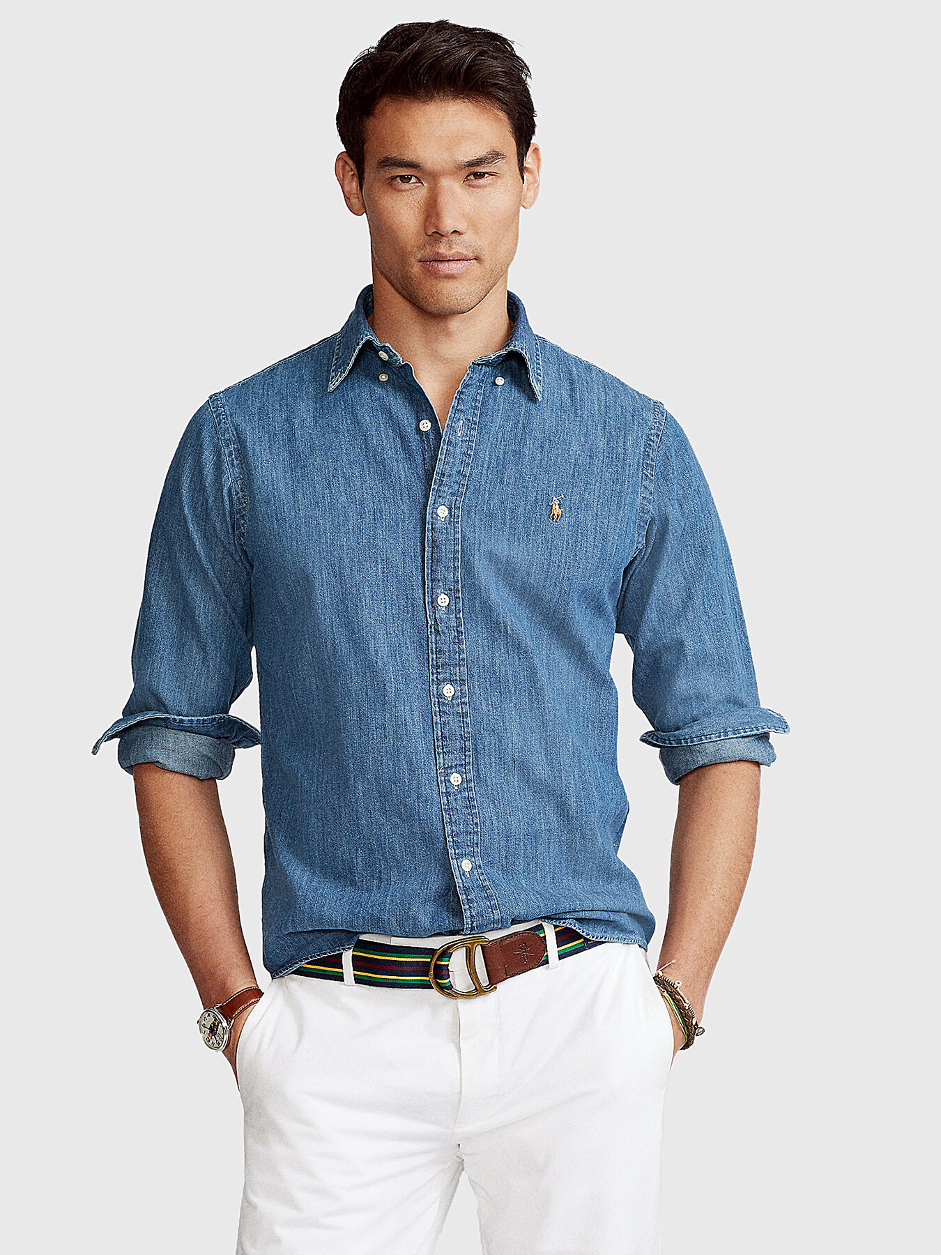 Denim shirt brand POLO RALPH LAUREN — Globalbrandsstore.com/en