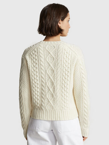 ARAN knitted sweater - 3