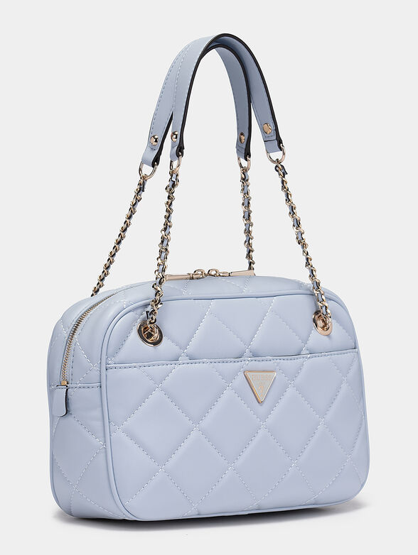 CESSILY bag with quilted effect and logo accent - 3