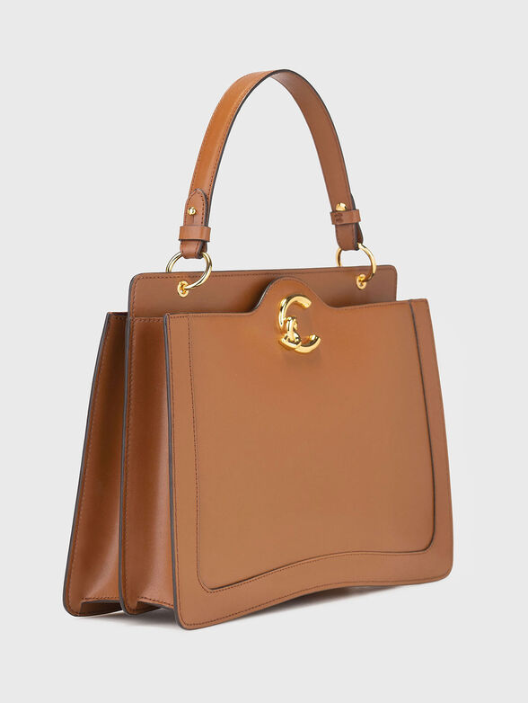 Leather bag with logo - 4