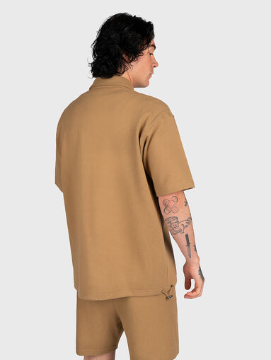 Sport overshirt with logo detail - 3