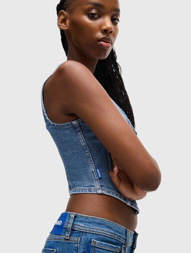 GARDENIA jacket with front pockets - 4