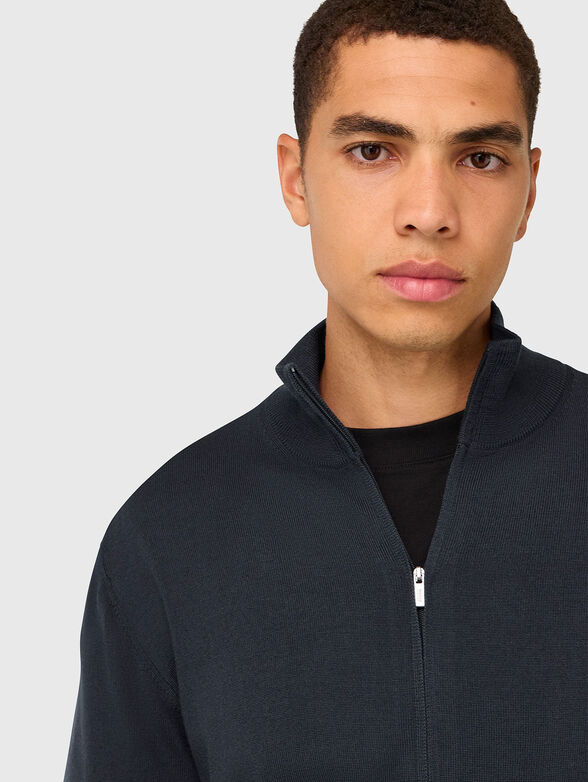 Dark grey cardigan - 4