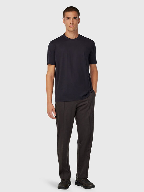 Cotton and silk T-shirt - 2