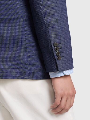 Dark blue blazer - 4