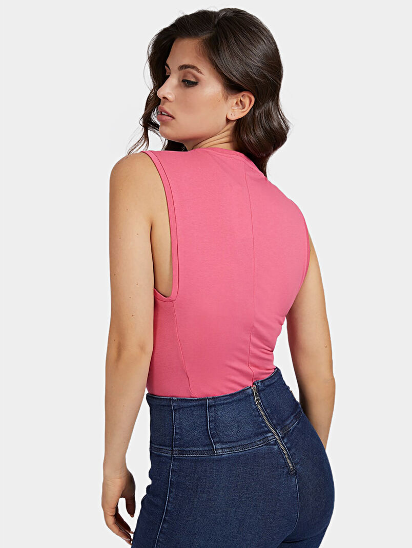 HELENA Cotton bodysuit in black color - 3