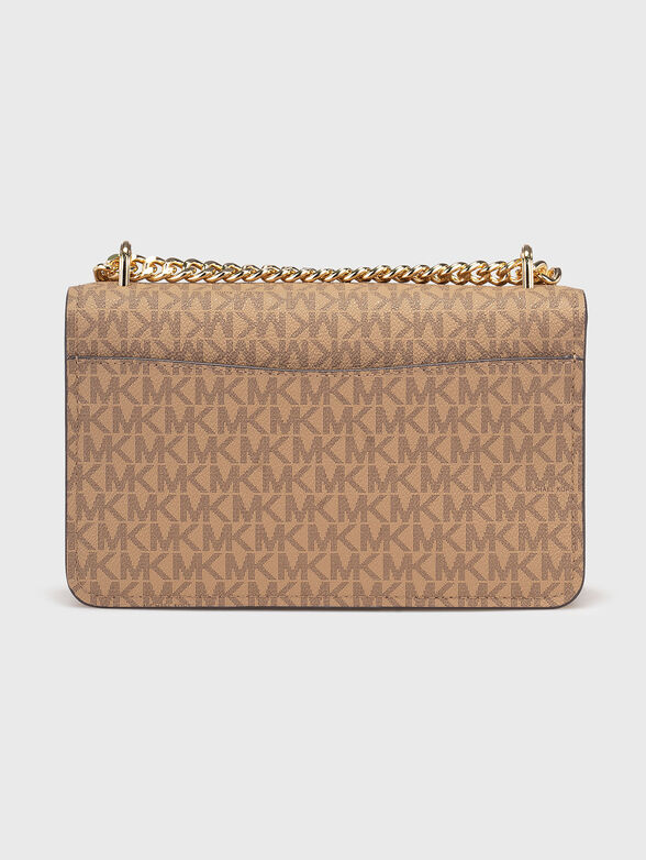 Crossbody bag with monogram logo print - 3