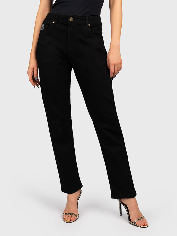 RIVER Straight-fit jeans in black  - 1