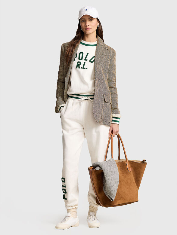 Sweatshirt with contrast logo - 2