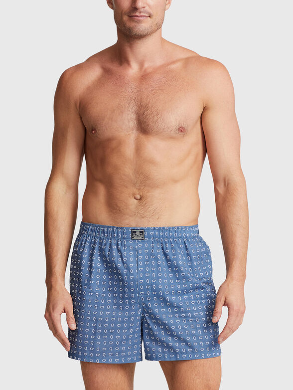Set of three pairs of cotton boxer briefs - 4