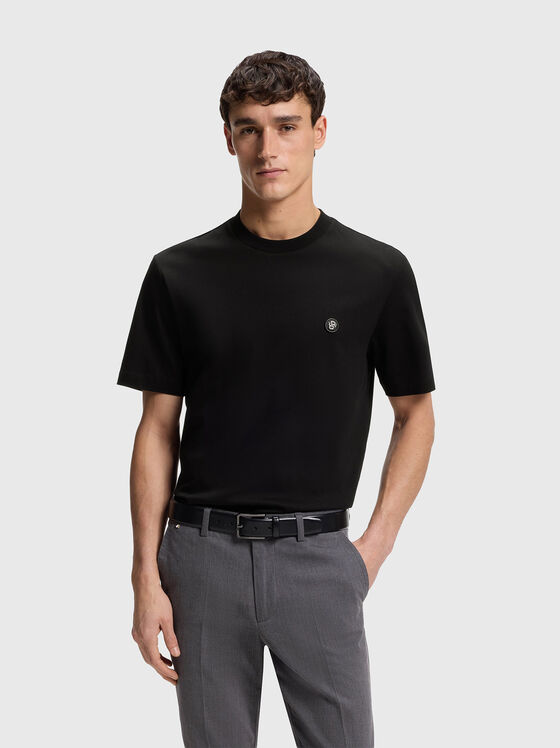 Crew neck cotton T-shirt - 1