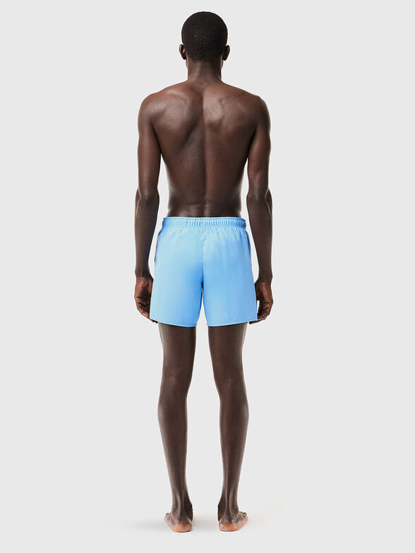 Yellow shorts with logo detail - 2